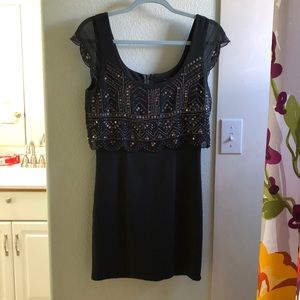 Gray American Eagle Sequin Dress Size Small
